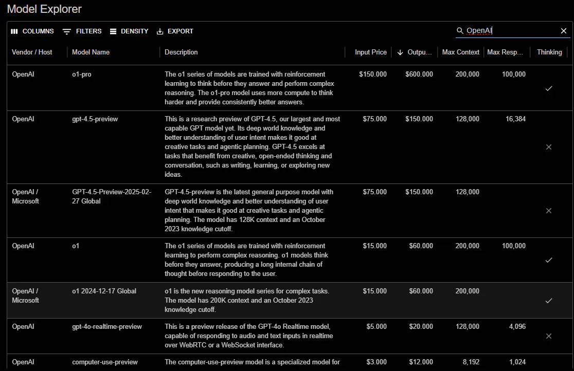 LLM Model Explorer & Recommender gallery image