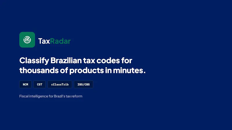 Tax Radar screenshot 1 (video preview)