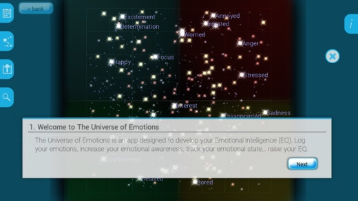 Universe of emotions gallery image