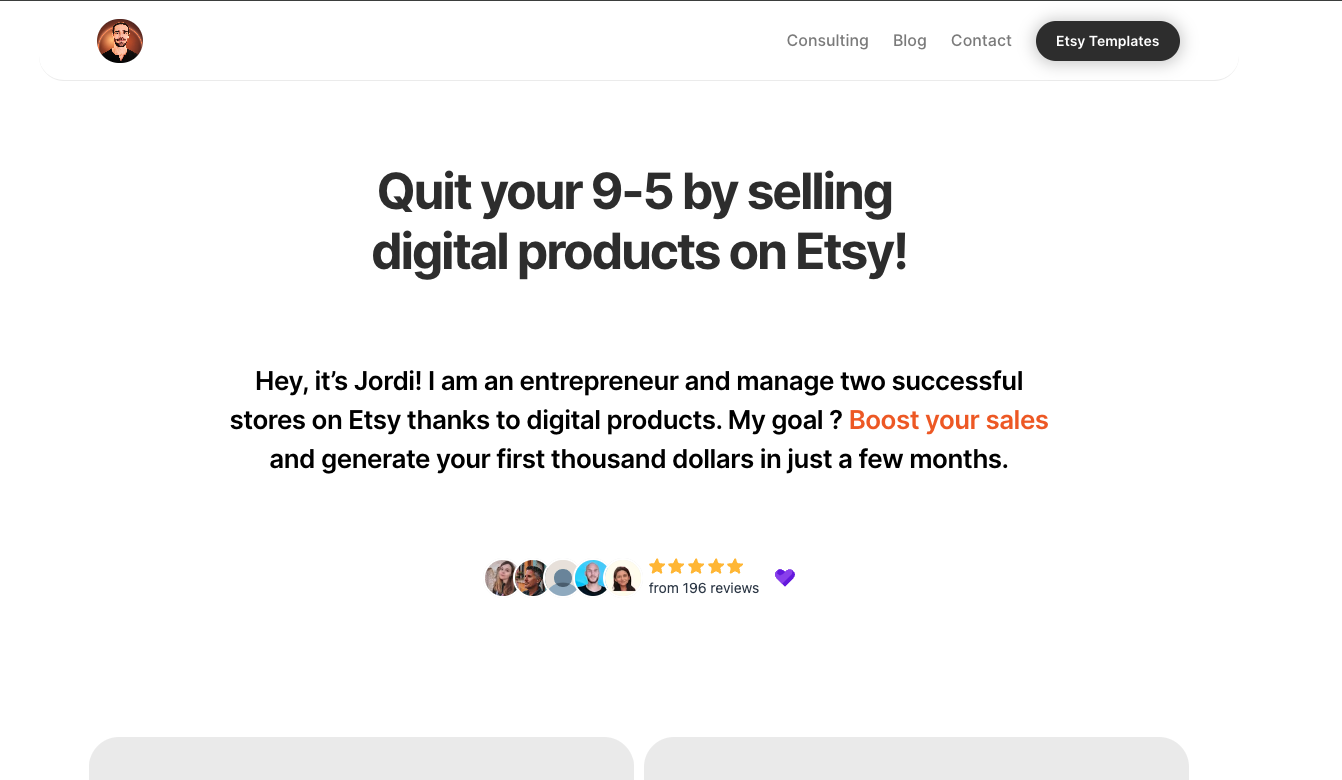 Pelancaran laman web untuk penjual Etsy media 1
