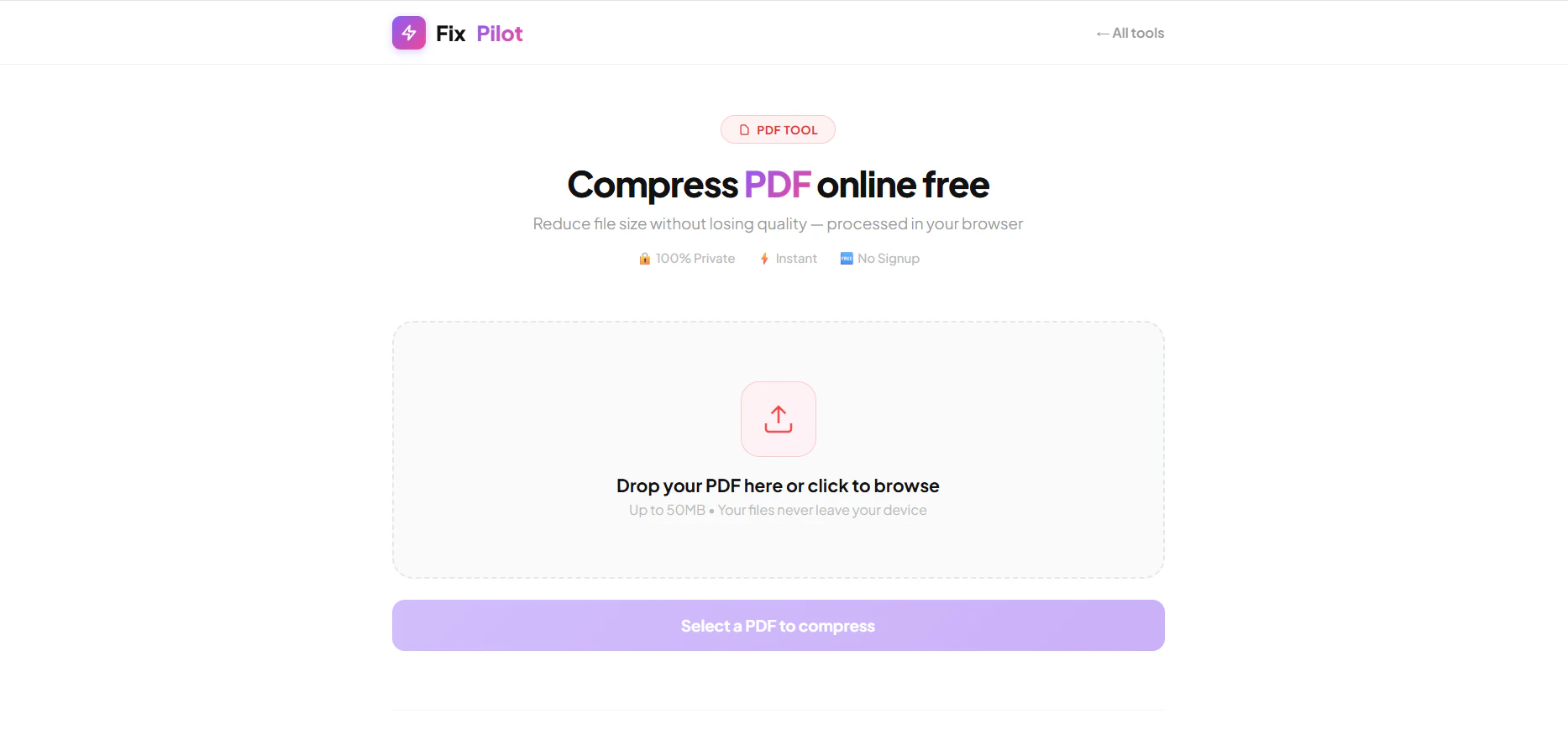 FixPilot — Free Online Tools 截图 3
