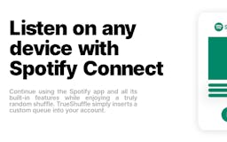 TrueShuffle for Spotify media 2