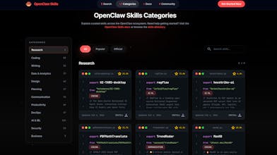 OpenClawSkills.best gallery image