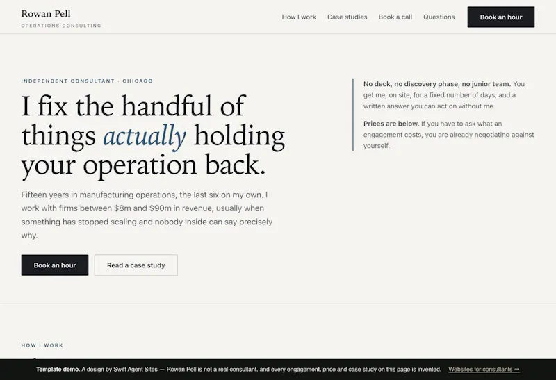 Swift Agent Sites screenshot 5