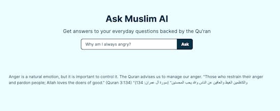 Ask Muslim AI gallery image