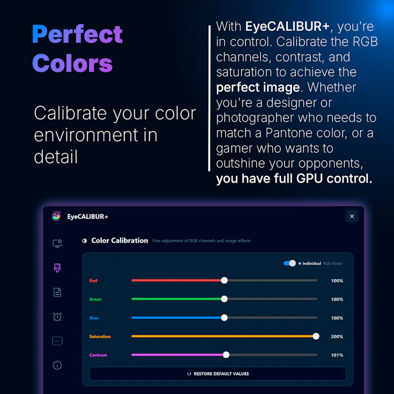 EyeCALIBUR+ screenshot 4