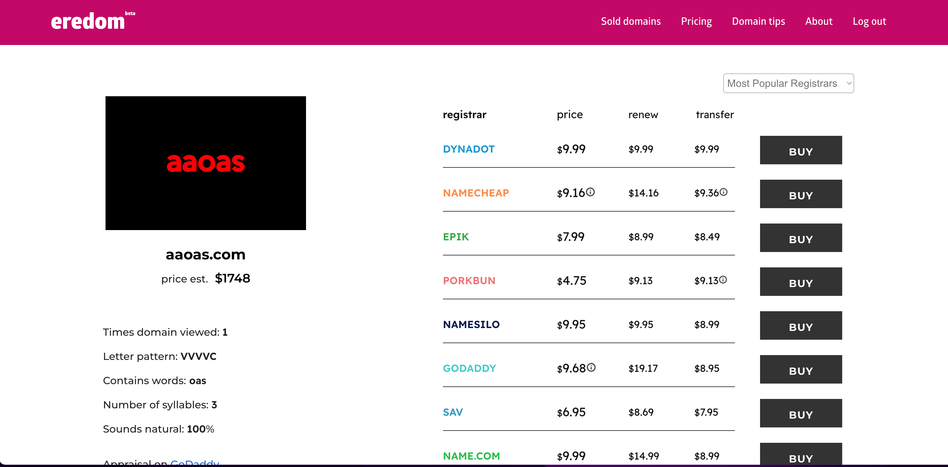 Eredom gallery image