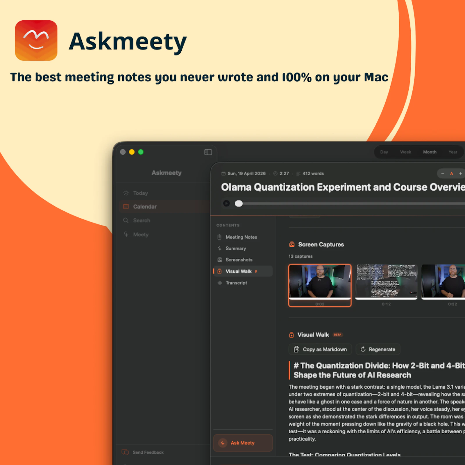 Askmeety screenshot 1