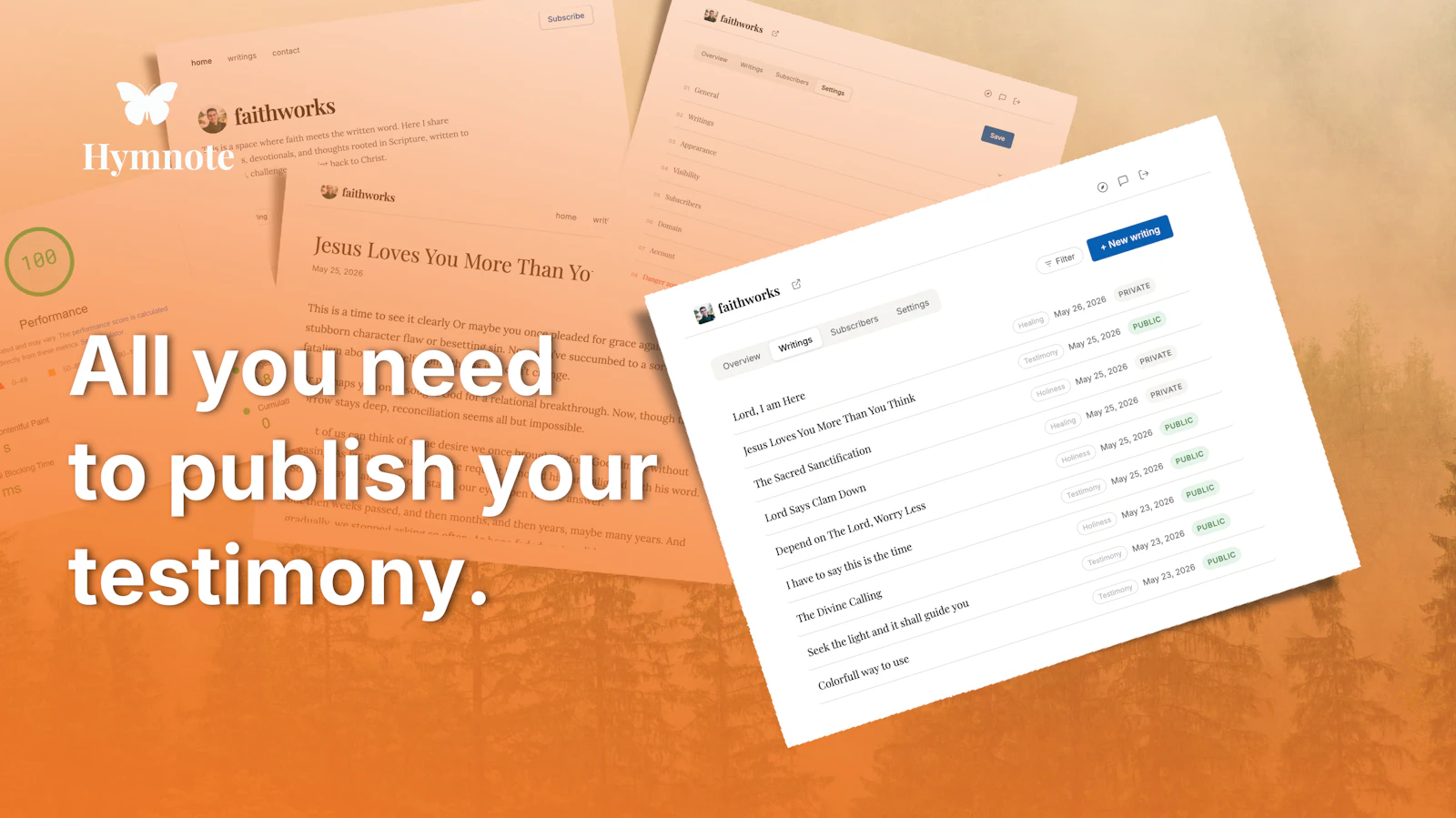 Hymnote screenshot 4
