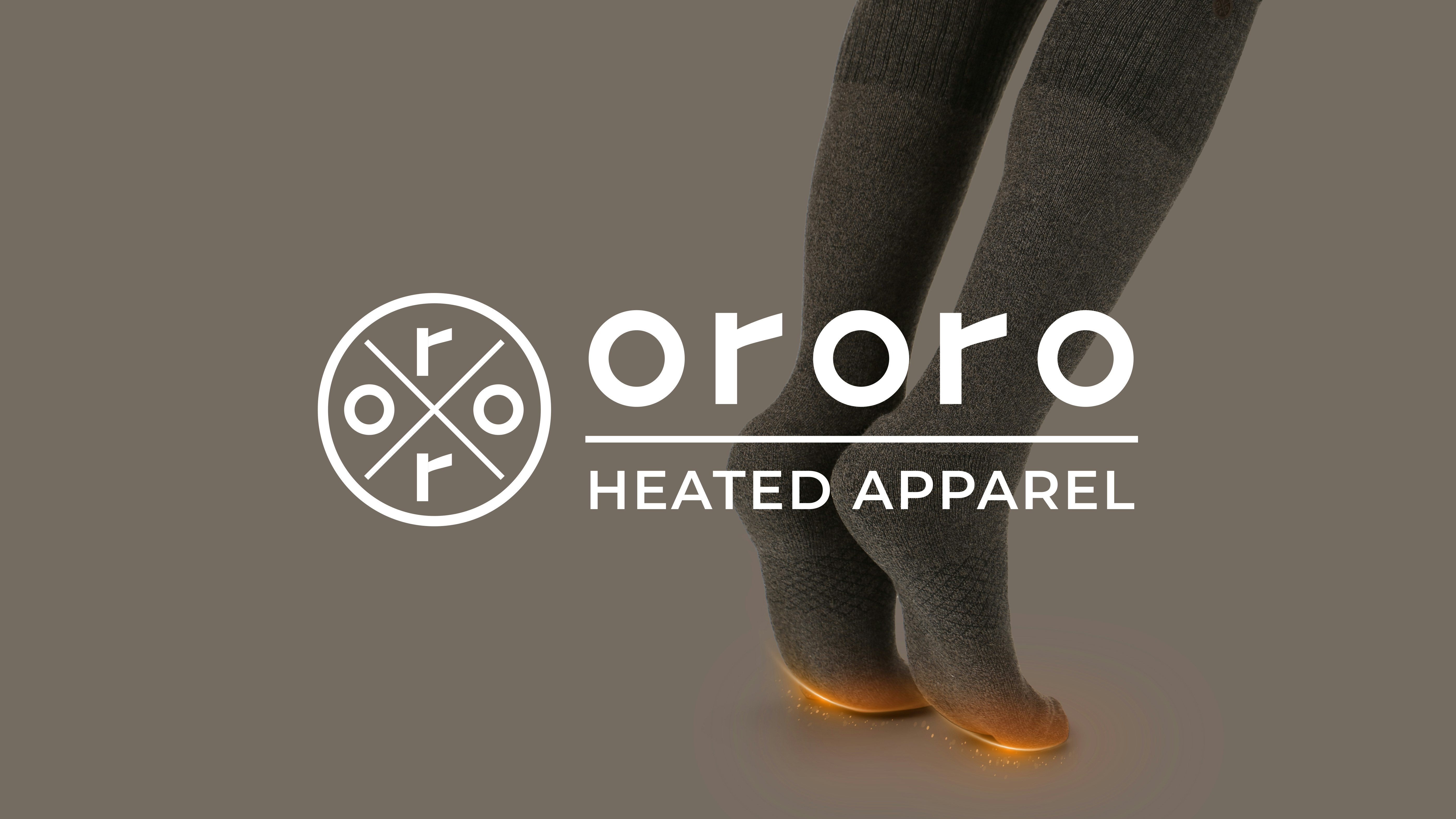 ORORO "Redwood" Heated Socks gallery image