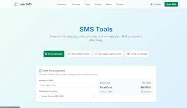 Global SMS API & Online SMS Service gallery image