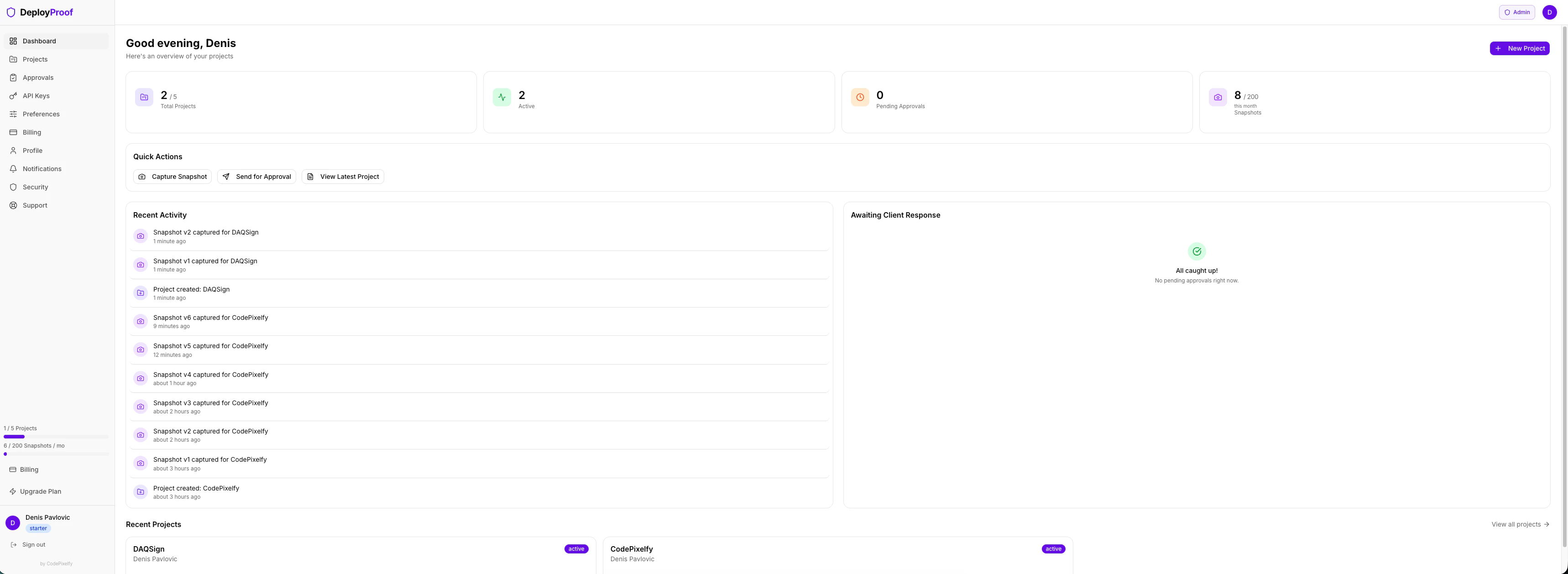 DeployProof screenshot 4