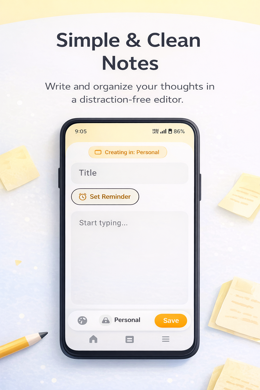 PebbleNote – Smart Notes - Screenshot 4 showing product features and functionality