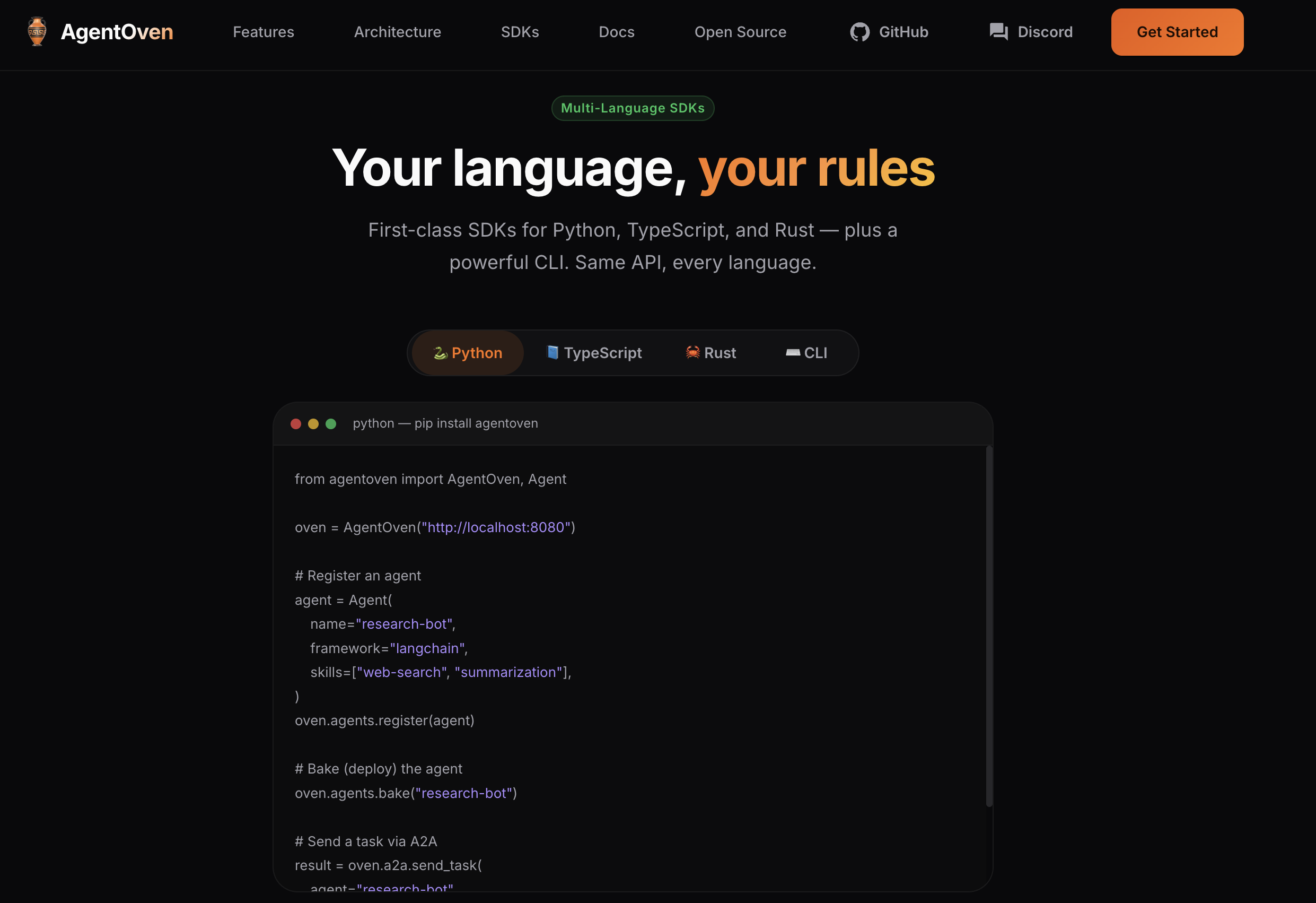 AgentOven gallery image