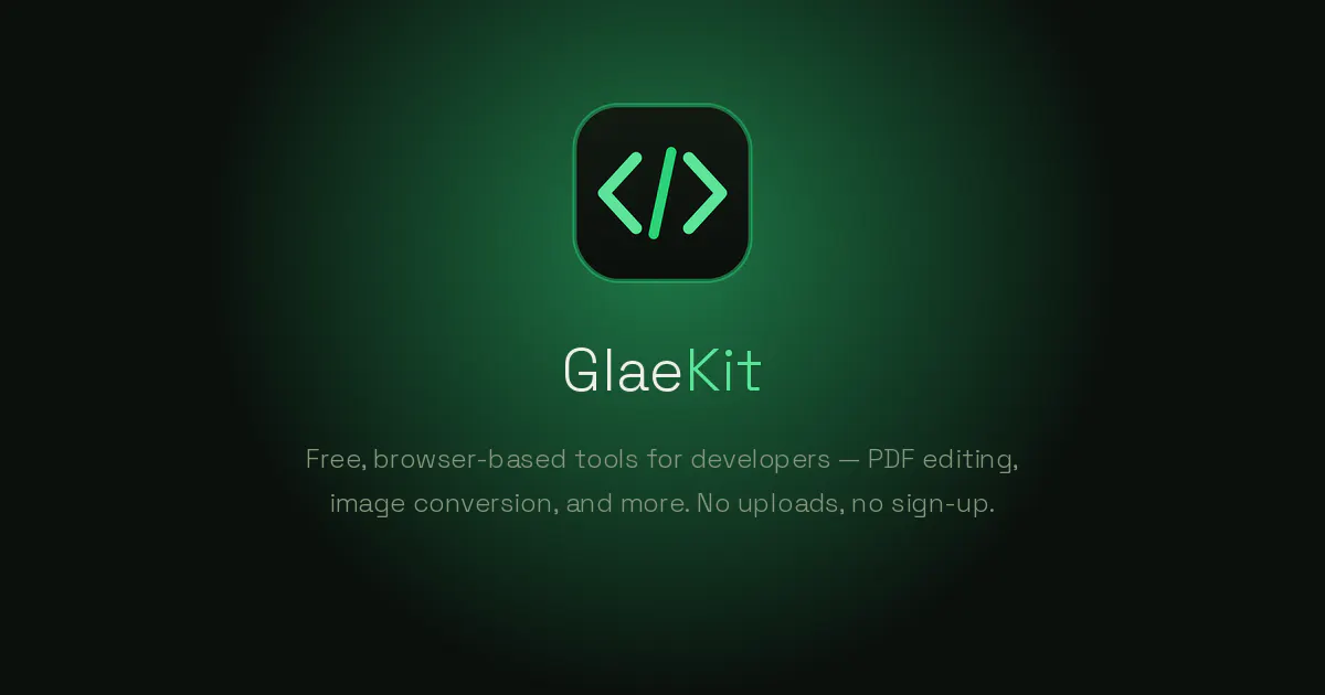 GlaeKit screenshot