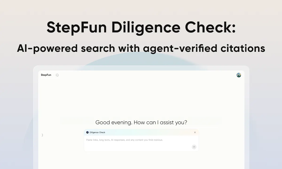 Stepfun Diligence Check