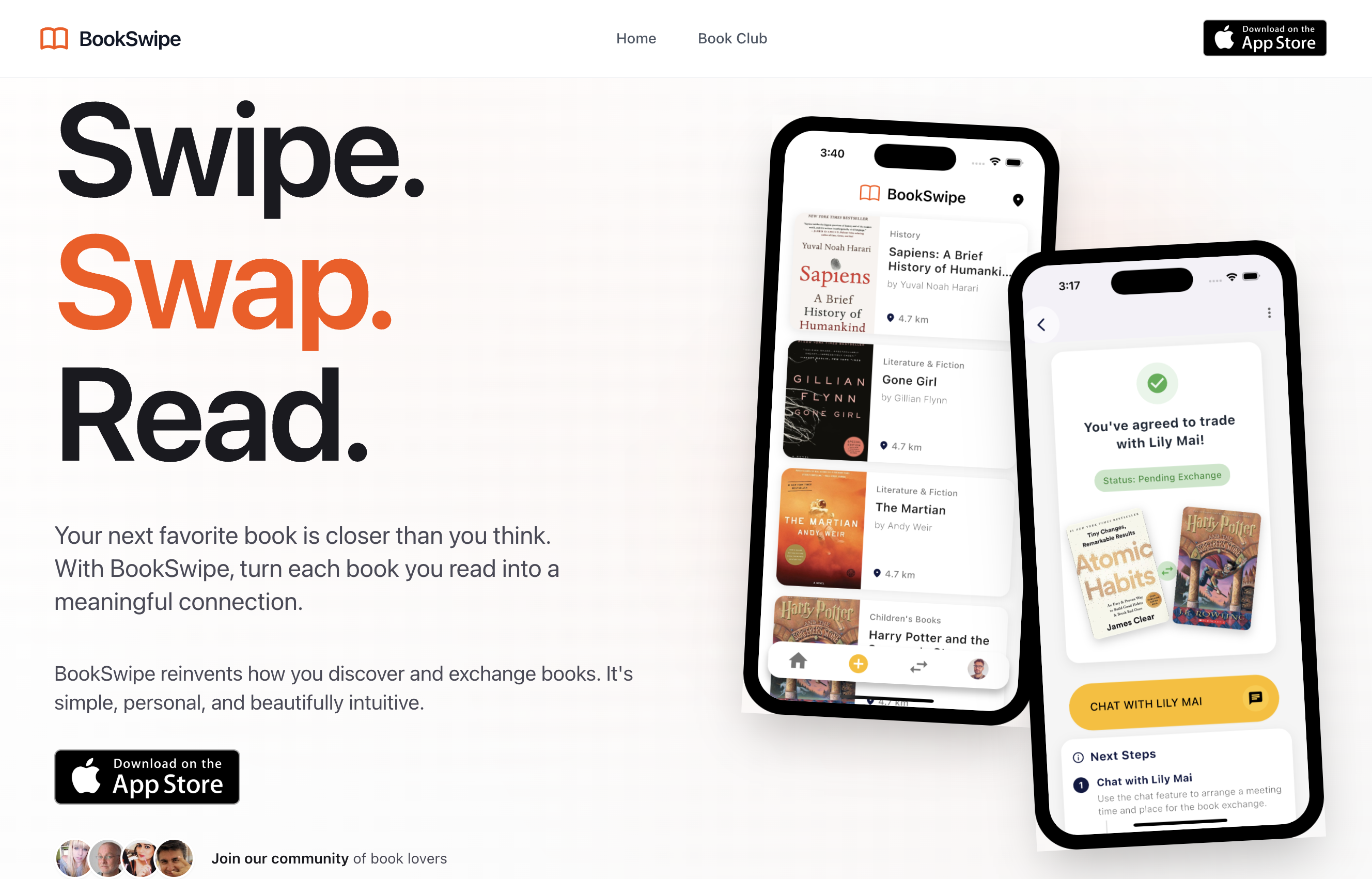 Bookswipe media 2