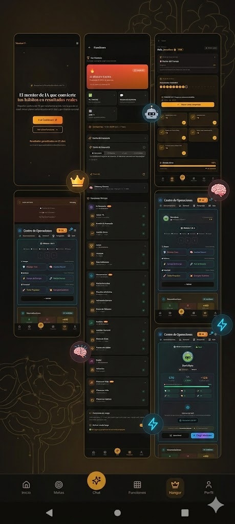 Mentor 1% - App de hábitos gamificada gallery image