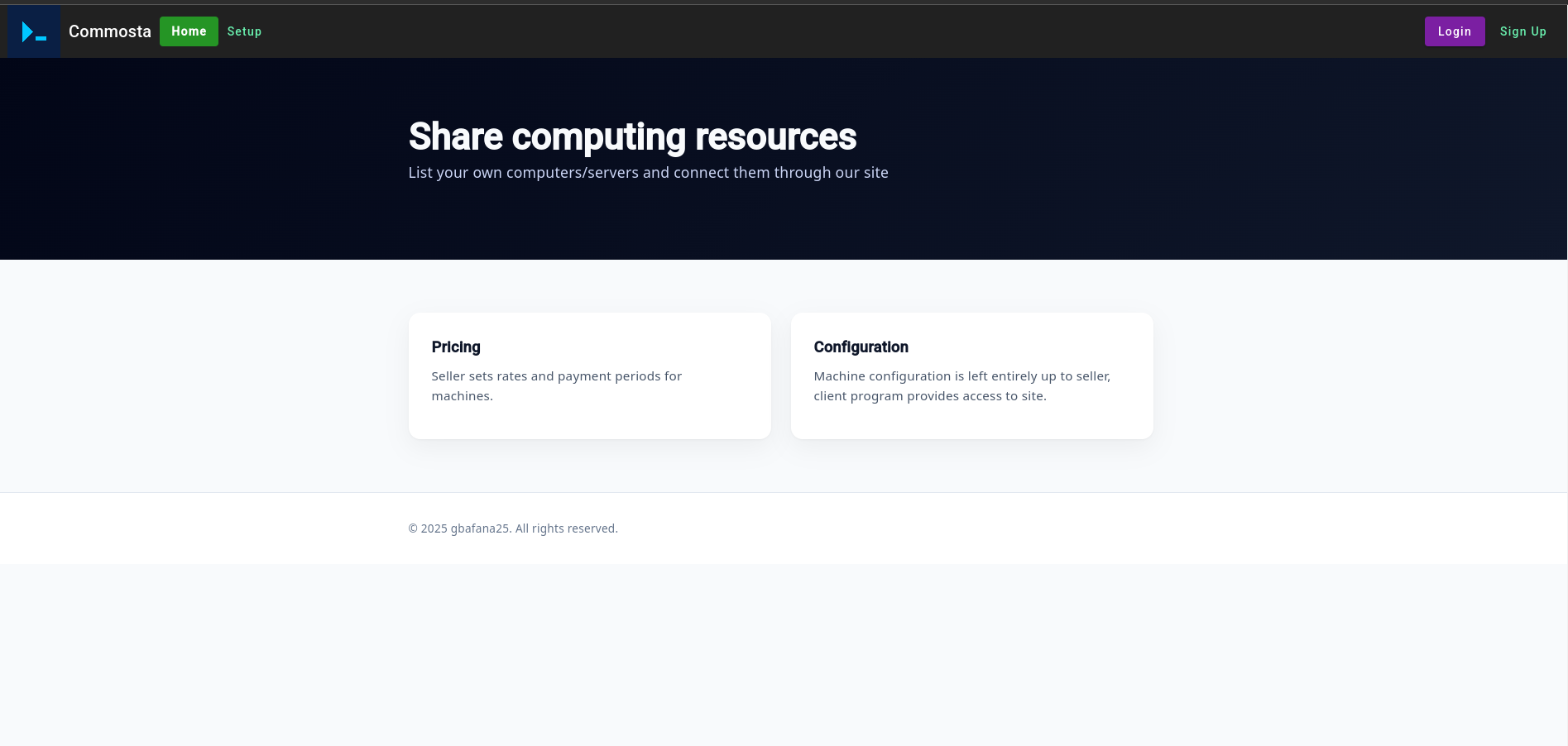 Commosta - Main product screenshot demonstrating key features and user interface
