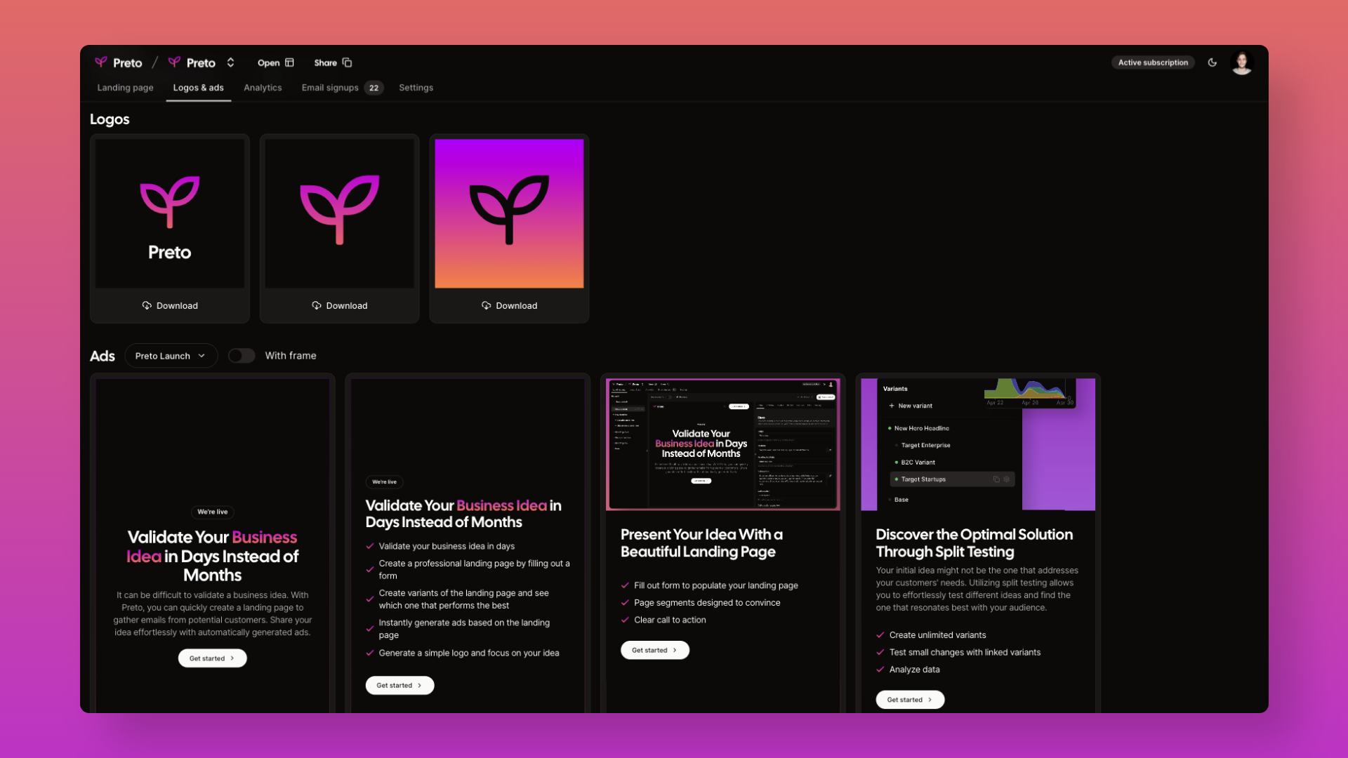 Preto.app media 3