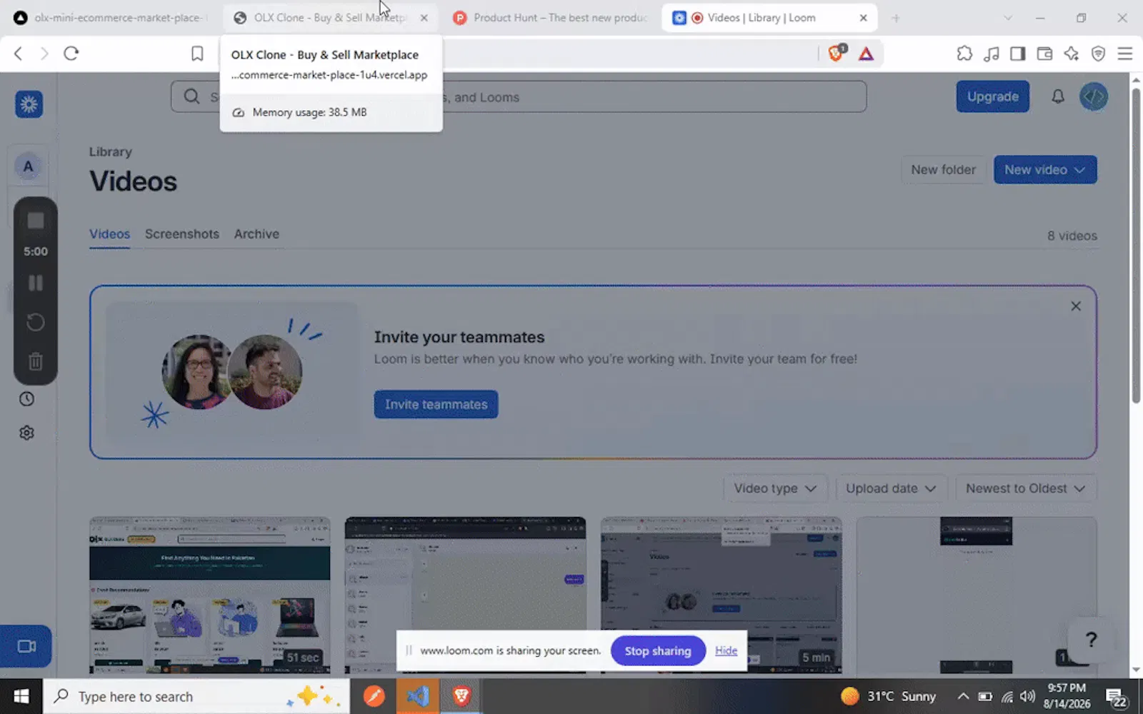 OLX Clone screenshot 1 (video preview)