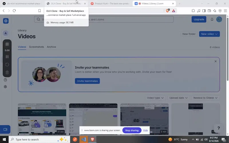OLX Clone screenshot 1 (video preview)
