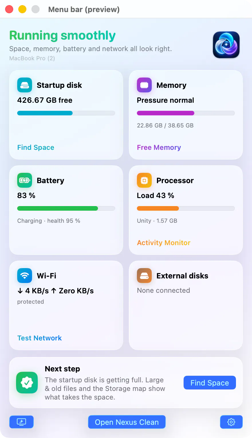 Nexus Clean gallery image