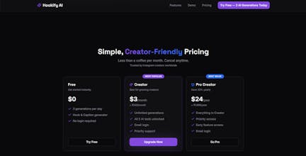 Hookify AI Studio gallery image