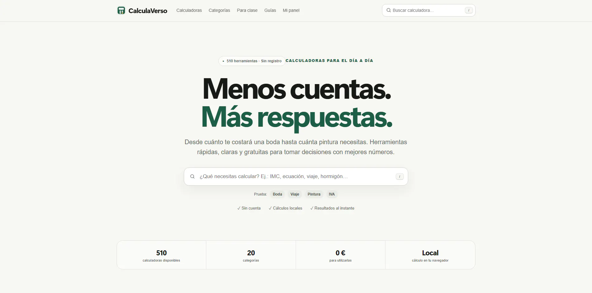 CalculaVerso gallery image