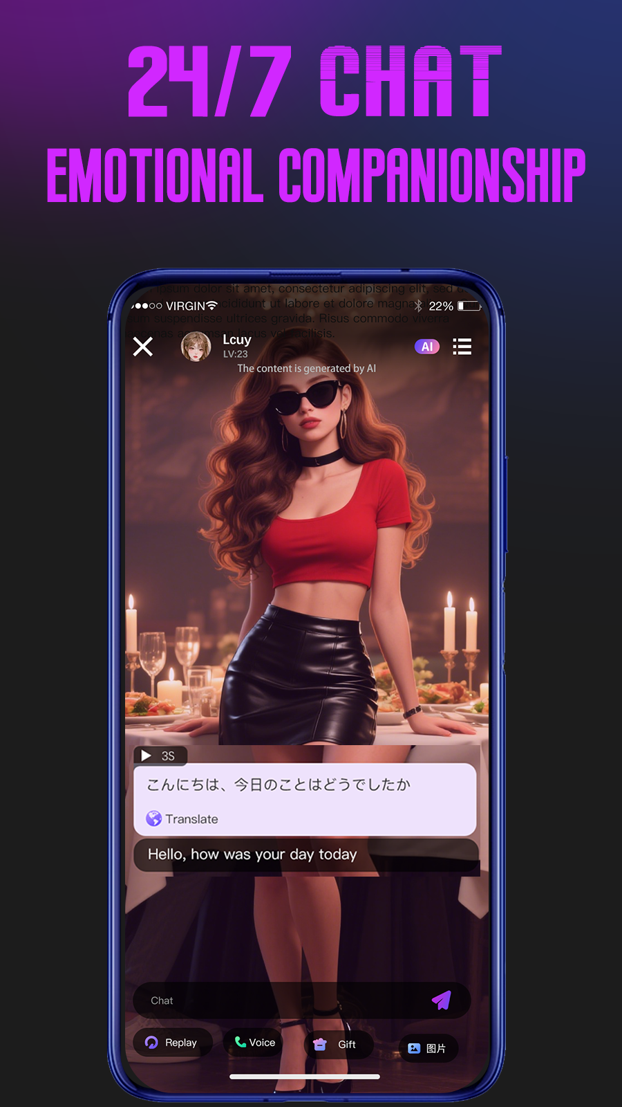 Mixmix - Crear y hablar con la agente de inteligencia artificial media 2