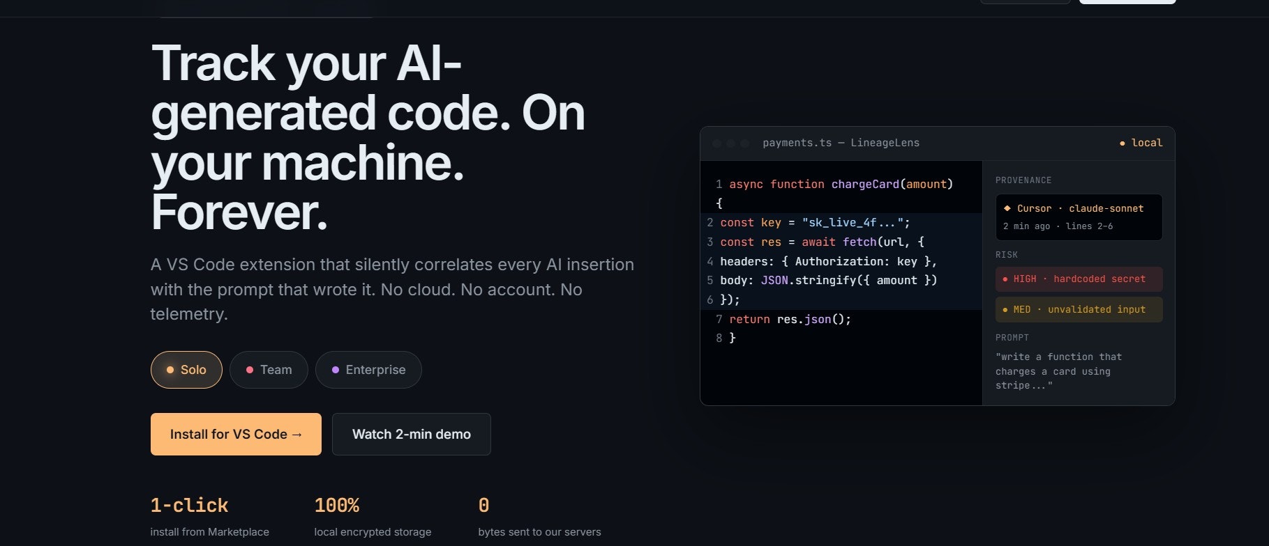 Lineage Lens gallery image