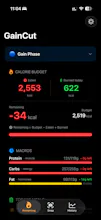 GainCut — AI macros for lifters gallery image