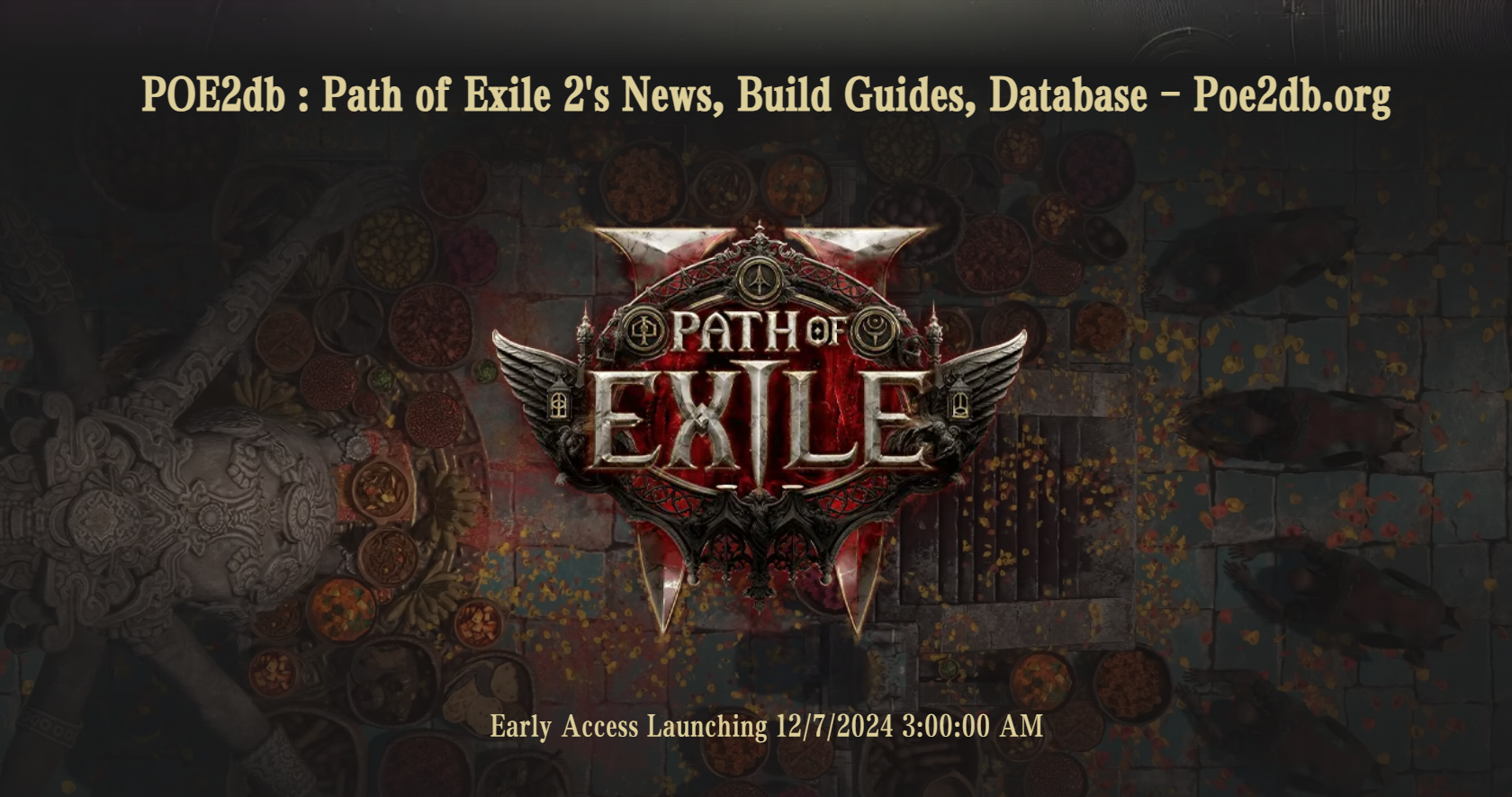 Poe2db - Path of Exile 2 ข่าวสร้างคู่มือฐานข้อมูล media 2