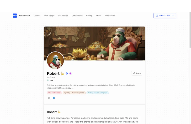 1MillionWeb3 screenshot 6