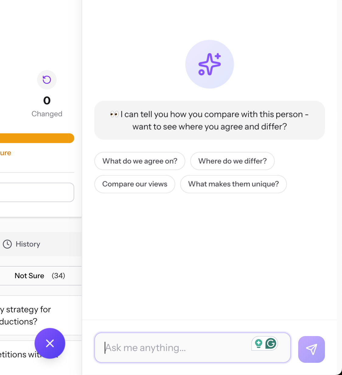 Aligned - Screenshot 4 showing product features and functionality