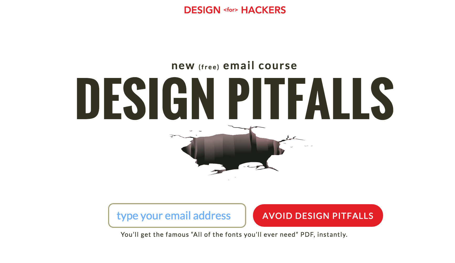 Design Pitfalls