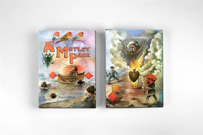A Motley Pack - Transformation Playing Cards & Book