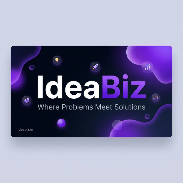 IdeaBiz 제품 배너