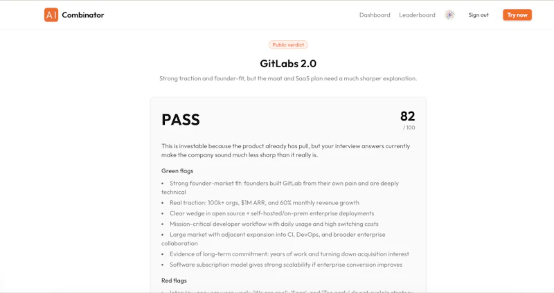 AI Combinator screenshot 4