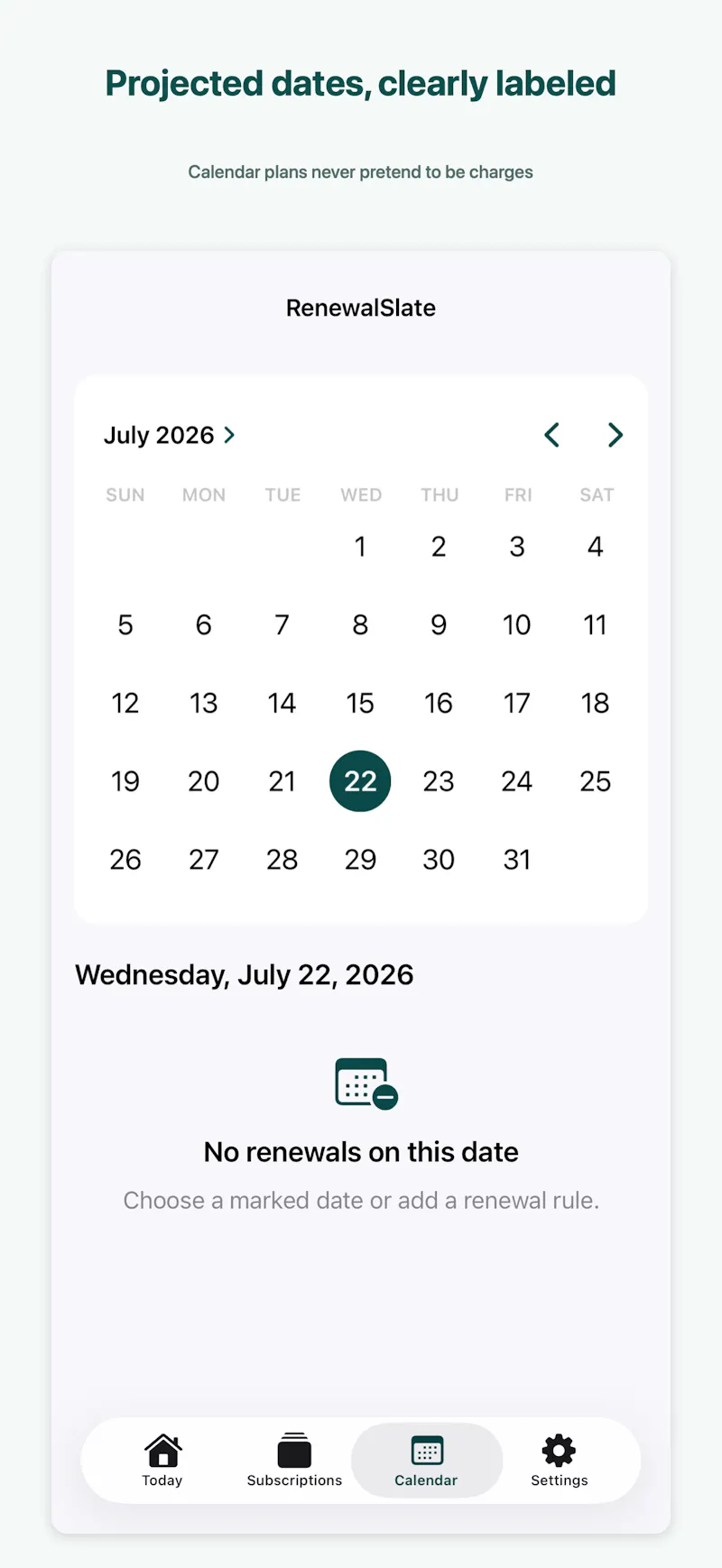 RenewalSlate screenshot 3