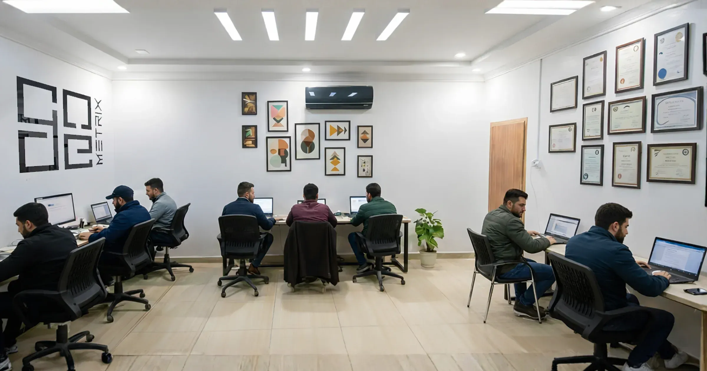 Code Metrix Website Services 제품 배너