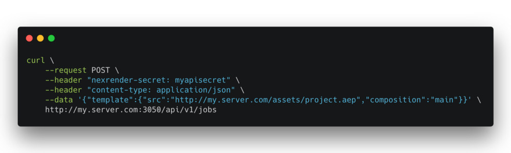 nexrender gallery image