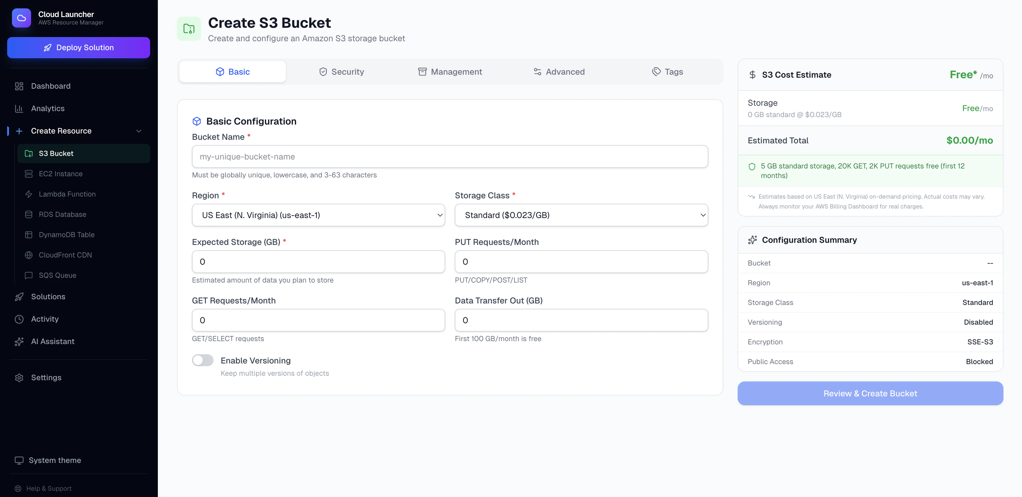 Cloud Launcher screenshot 5