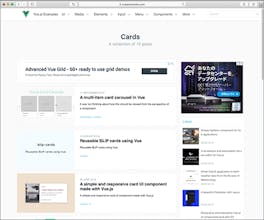 Vue Examples gallery image