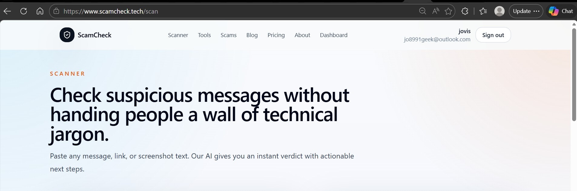 ScamCheck gallery image