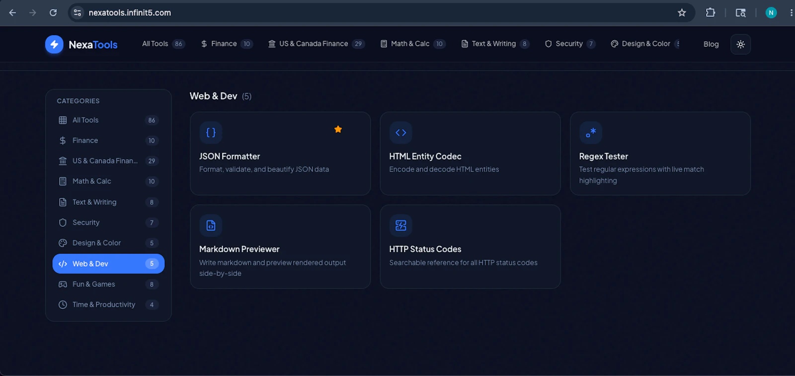 NexaTools — Free Online Tools screenshot 7