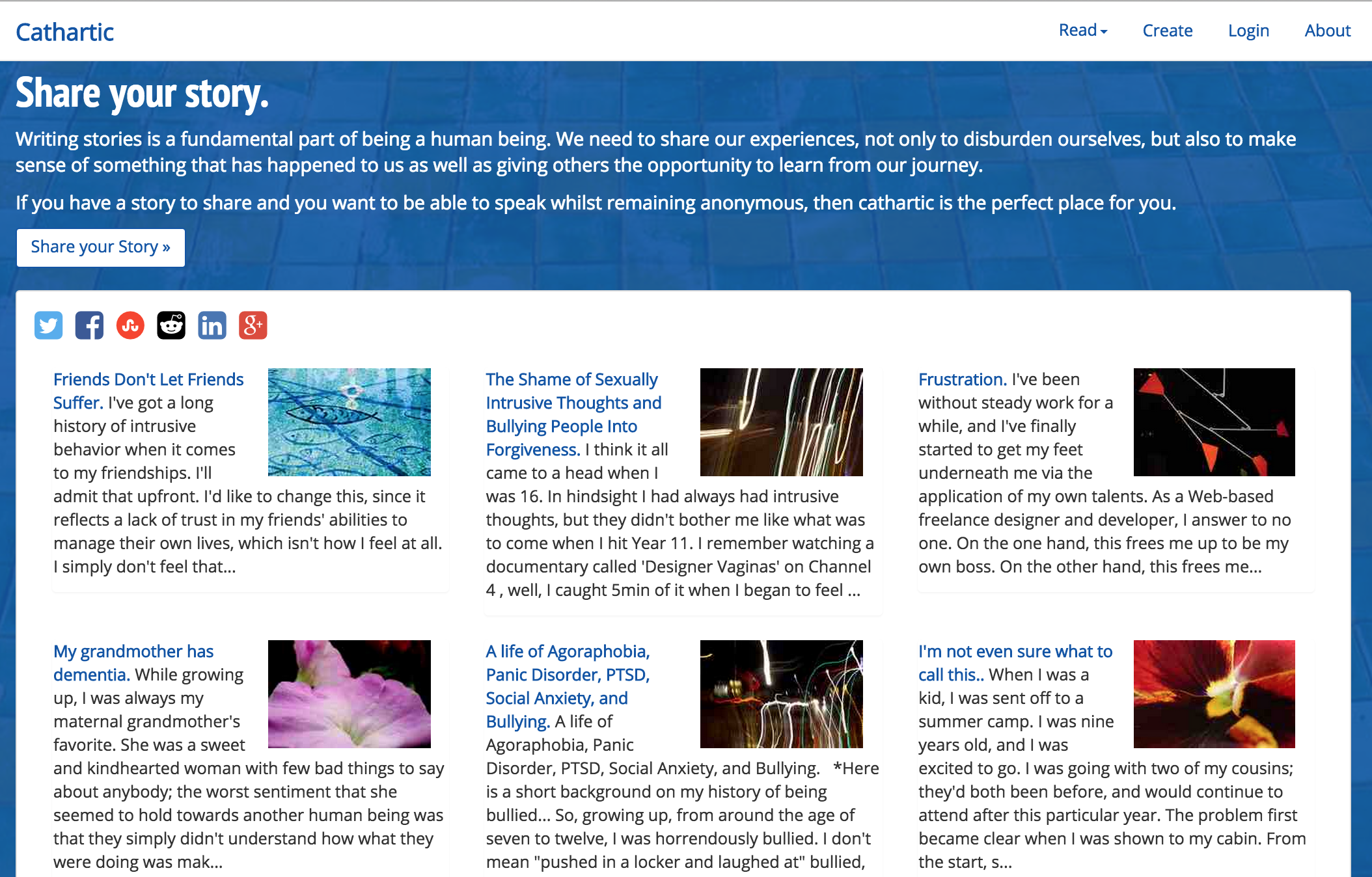 Cathartic.co gallery image