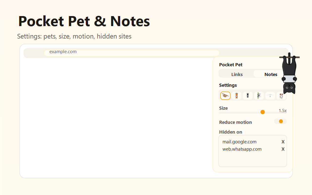 Pocket Pet & Notes gallery image