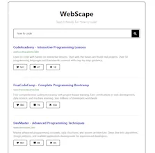 WebScape gallery image