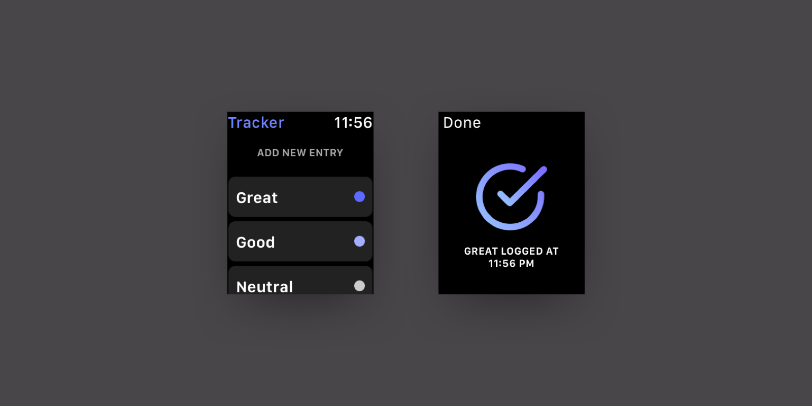 Tracker for iOS Image